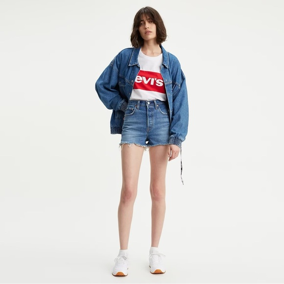 Levi's Pants - Levi's Premium RIBCAGE WOMEN'S SHORTS